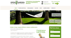 Desktop Screenshot of opengarden.es